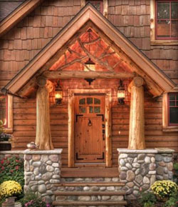 Log homes